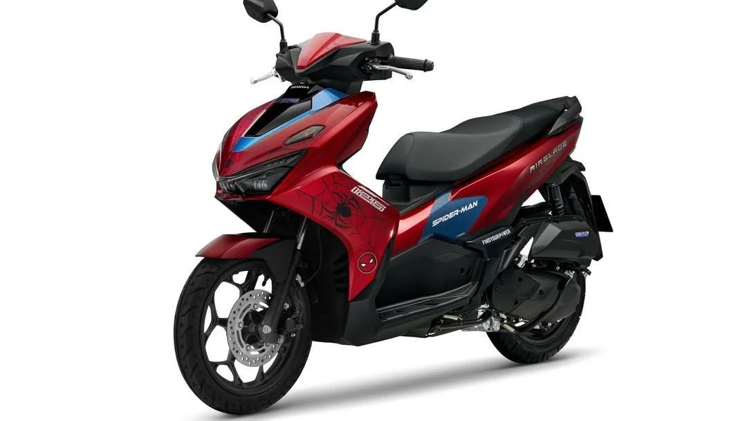 Honda Launches Limited Edition Airblade 125 Spider-man and Venom Editions in Vietnam to Celebrate Marvel Collaboration