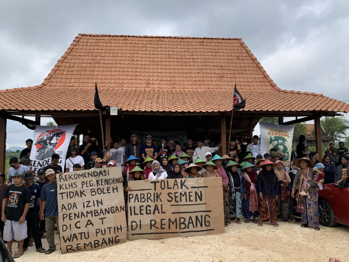 Kupatan Kendeng Nyawiji Nolak Molo The Enduring Resistance of Rembang Farmers Against Industrial Cement Expansion and Environmental Degradation