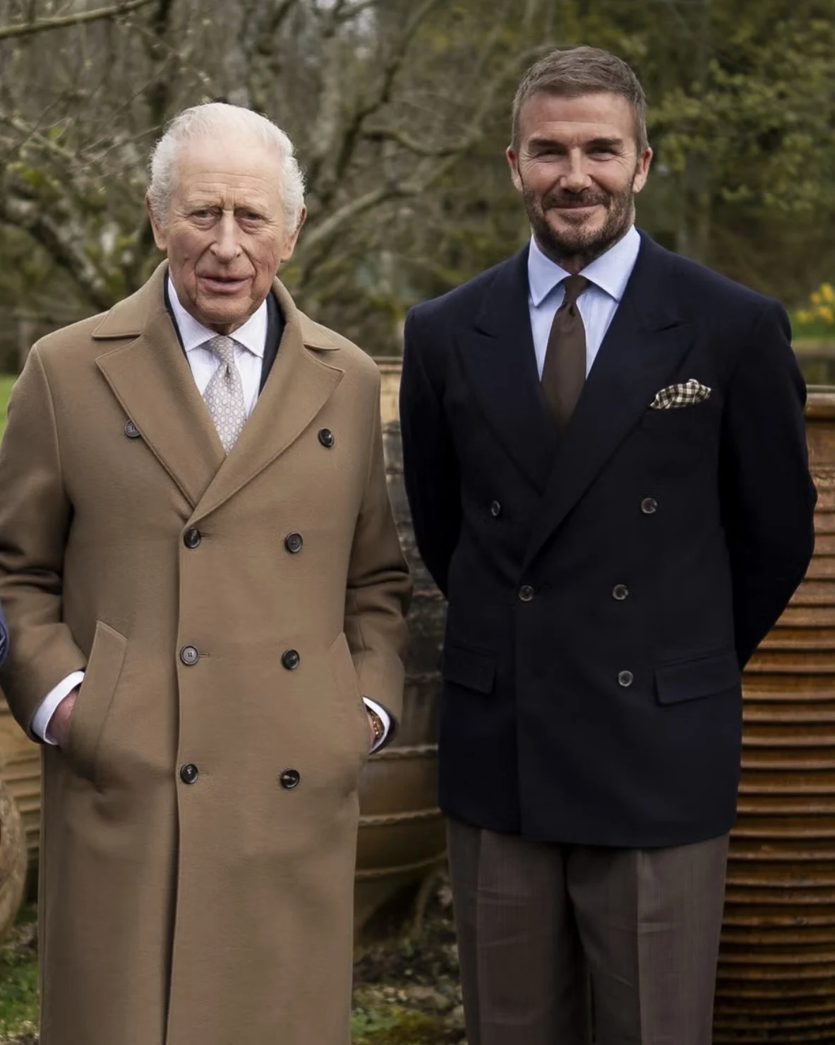 David Beckham Joins King Charles III to Unveil "Curious Garden" Initiative for Chelsea Flower Show