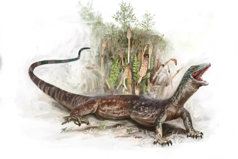 Fossil Discovery of Breugnathair elgolensis Bridges Evolutionary Gap Between Lizards and Snakes
