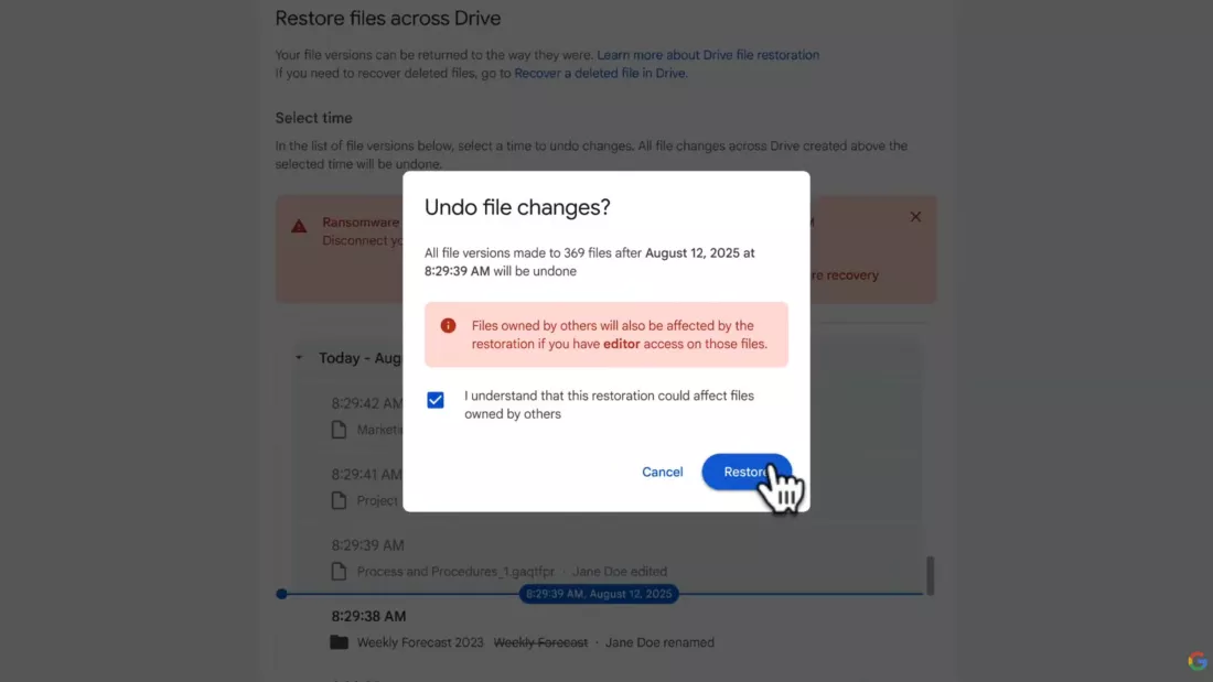 Google Launches Advanced AI-Powered Ransomware Shield for Google Workspace Drive for Desktop