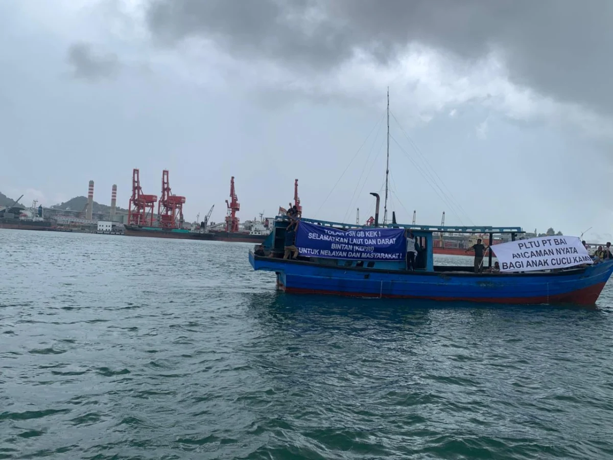 Nelayan Bintan Protes Ekspansi Kawasan Ekonomi Khusus