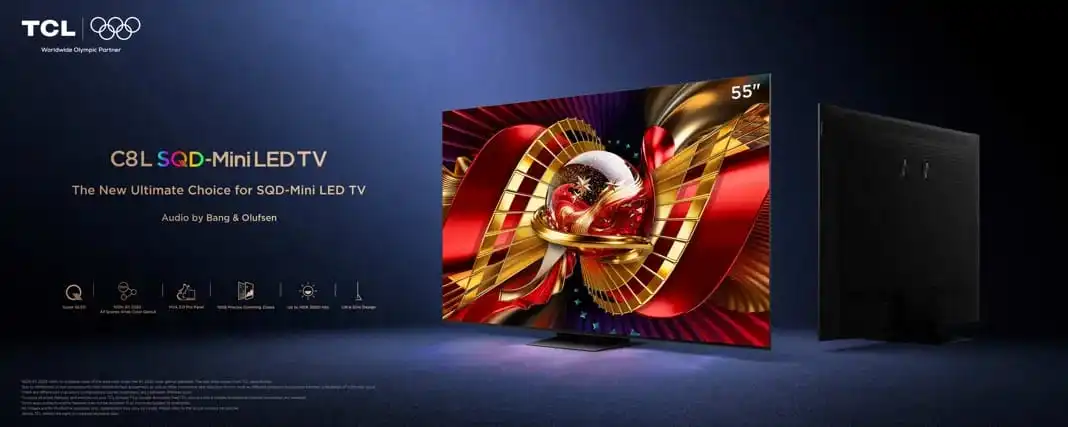 TCL C8L Mini LED TV Launches with Unprecedented 6000 Nits Peak Brightness and Advanced Image Technologies