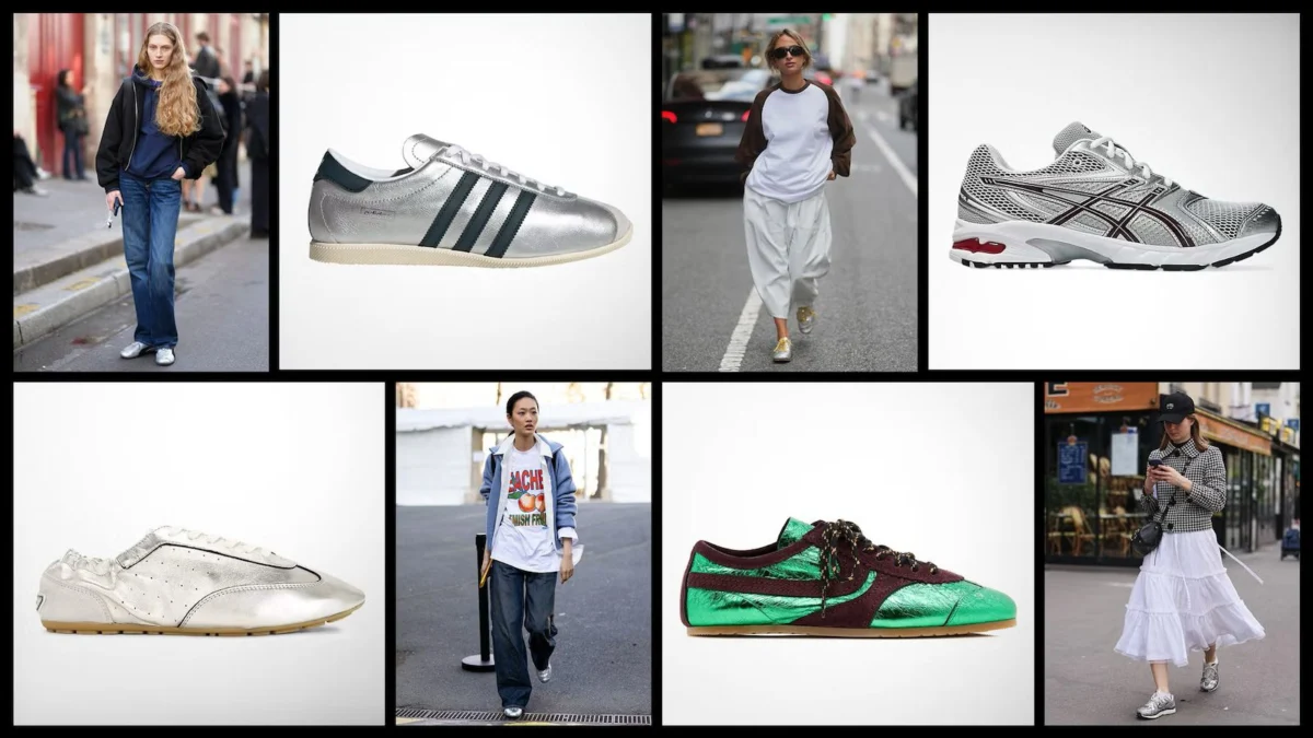 The Reign of the Metallic Sneaker: A Spring/Summer 2026 Fashion Forecast