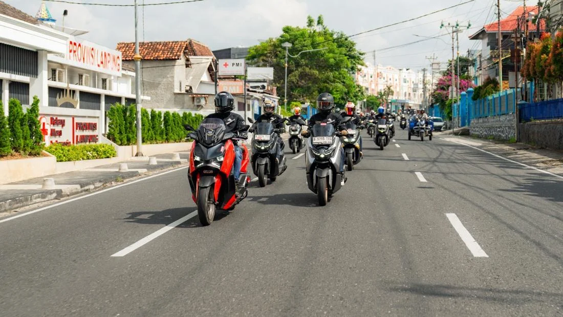 Journalist Max Community and Yamaha Indonesia Strengthen Regional Tourism Through MAXi Tour Boemi Nusantara Journey to Lampung