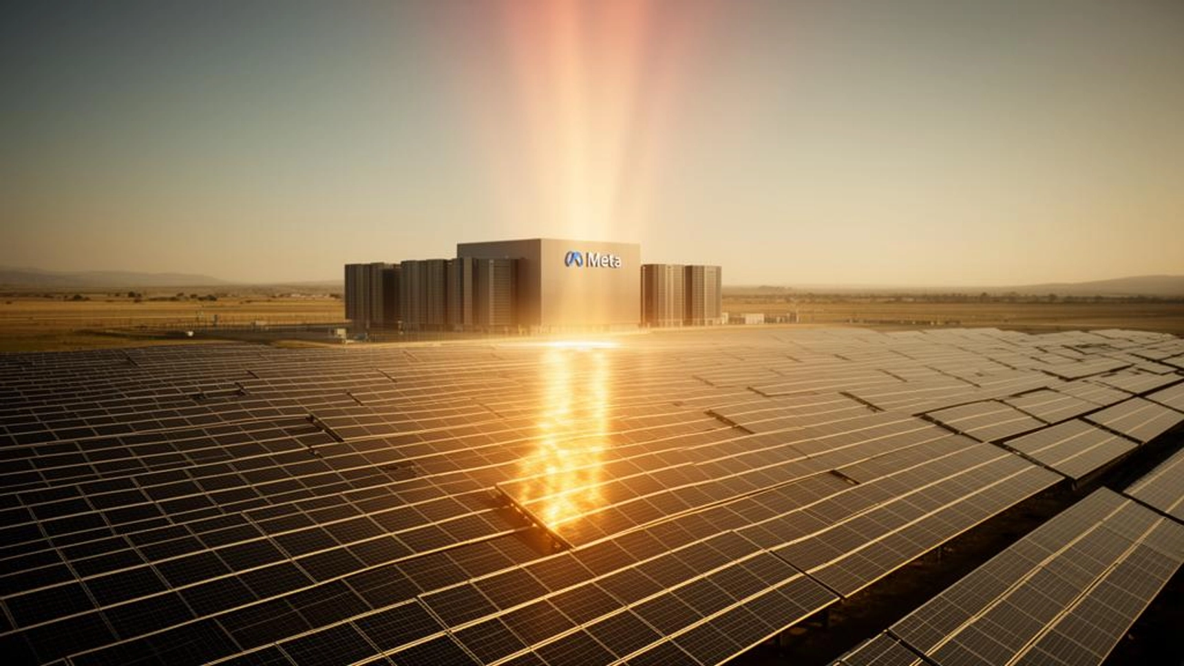 Meta to Beam Sunlight from Space to Power AI Data Centers with Orbital Solar Collection