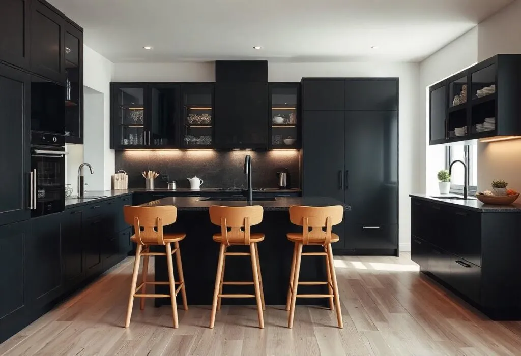 Panduan Teknis Kitchen Set Hitam Minimalis: Standar Ukuran, Material, dan Ergonomi