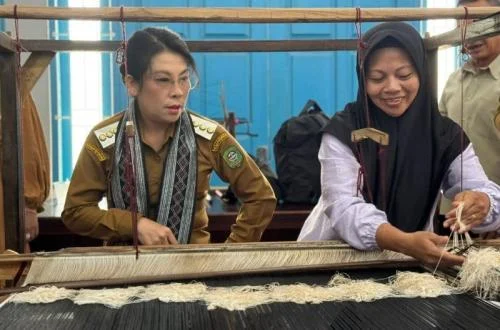 Singkawang City Bolsters Creative Industry and Cultural Heritage Through Comprehensive Weaving Training Program