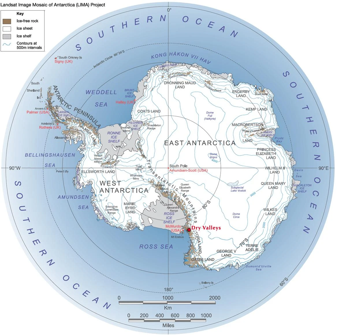 The Frozen Desert of Antarctica: Exploring the McMurdo Dry Valleys as the Driest and Most Mars-Like Region on Earth