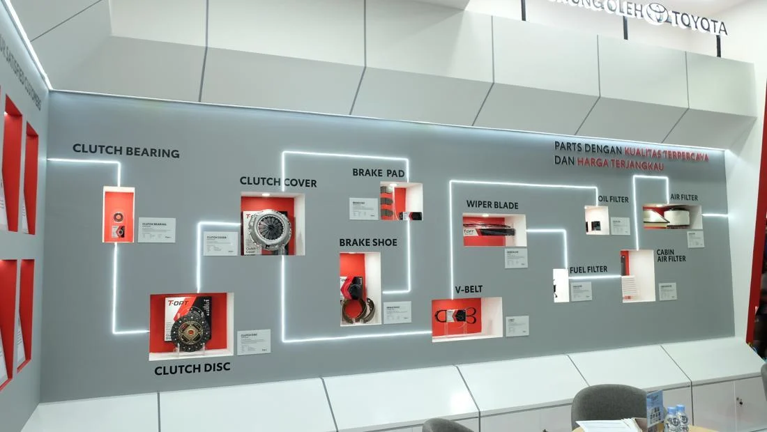 Toyota-Astra Motor Expands T-OPT Spare Parts Lineup to Include More Passenger and Commercial Models at INAPA 2026