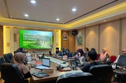 Tangerang City Pioneers Smart Urban Farming with IoT-Based Automatic Irrigation Training to Bolster Regional Food Security