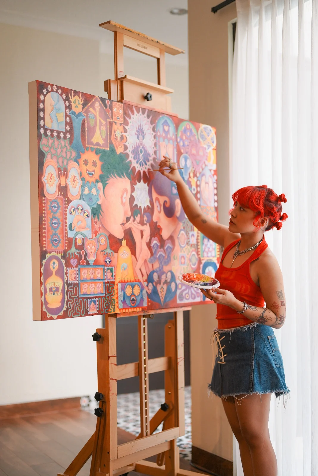 Young Artists’ Spirit Ignites Atreyu Moniaga Project at Artjog 2026