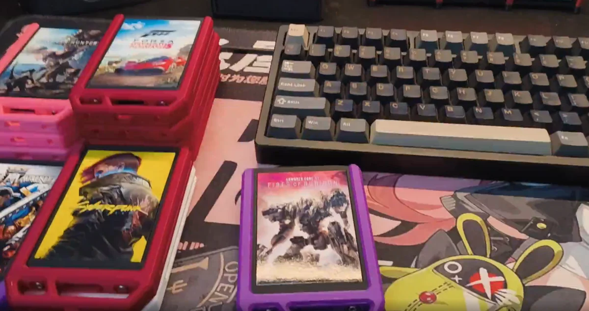 Gamer Ingeniously Crafts SSD-Based Cartridges for Steam Games, Featuring Auto-Launch and a Retro Gaming Aesthetic