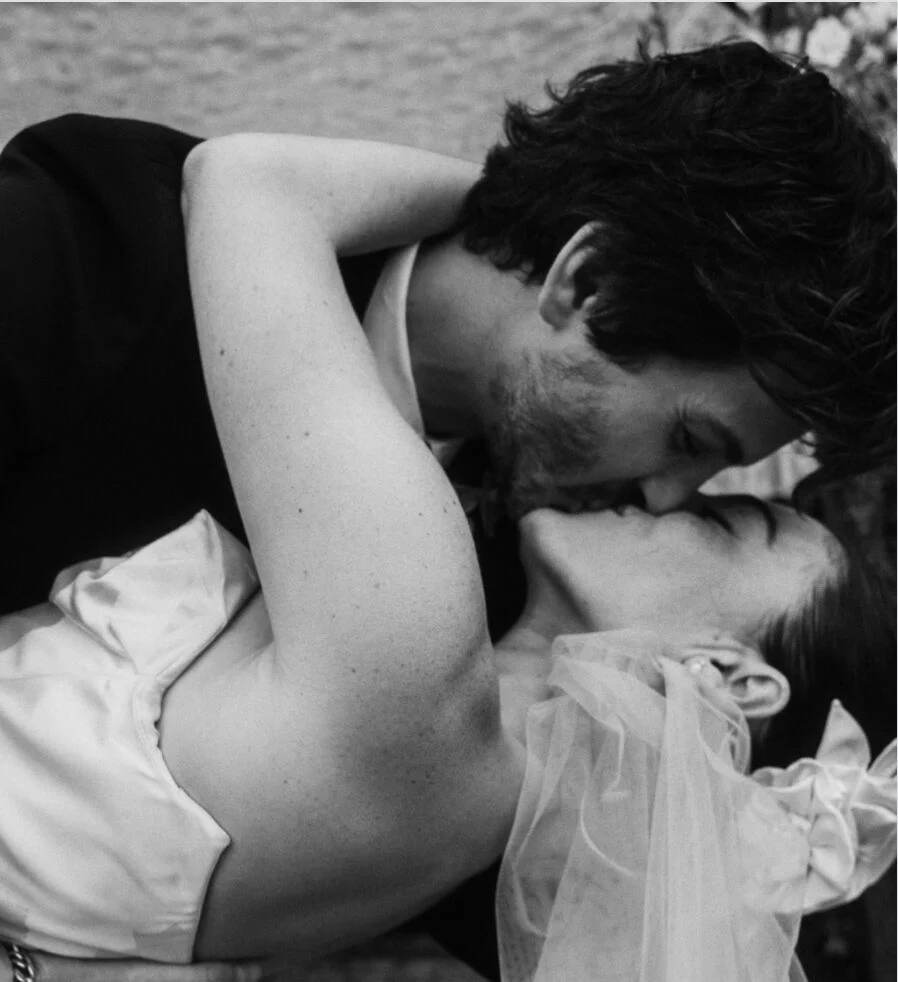 Logan Lerman and Analuisa Corrigan Exchange Vows in Intimate Los Angeles Backyard Wedding