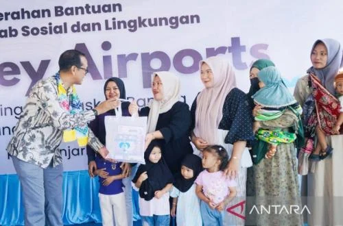 PT Angkasa Pura Indonesia Launches Extensive Social Responsibility Initiatives in Banjarbaru, Combatting Stunting and Boosting Community Welfare