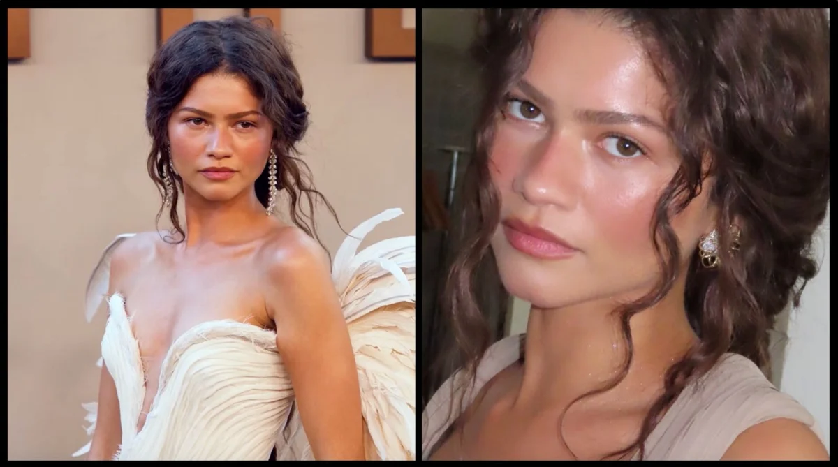 Zendaya’s Ethereal Beauty: A Masterclass in Minimalist Glamour at The Odyssey Premiere