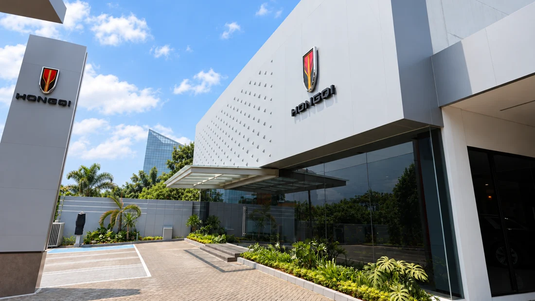 Hongqi Officially Enters Indonesian Luxury Automotive Market with Grand Opening of First Flagship Showroom in Mampang South Jakarta