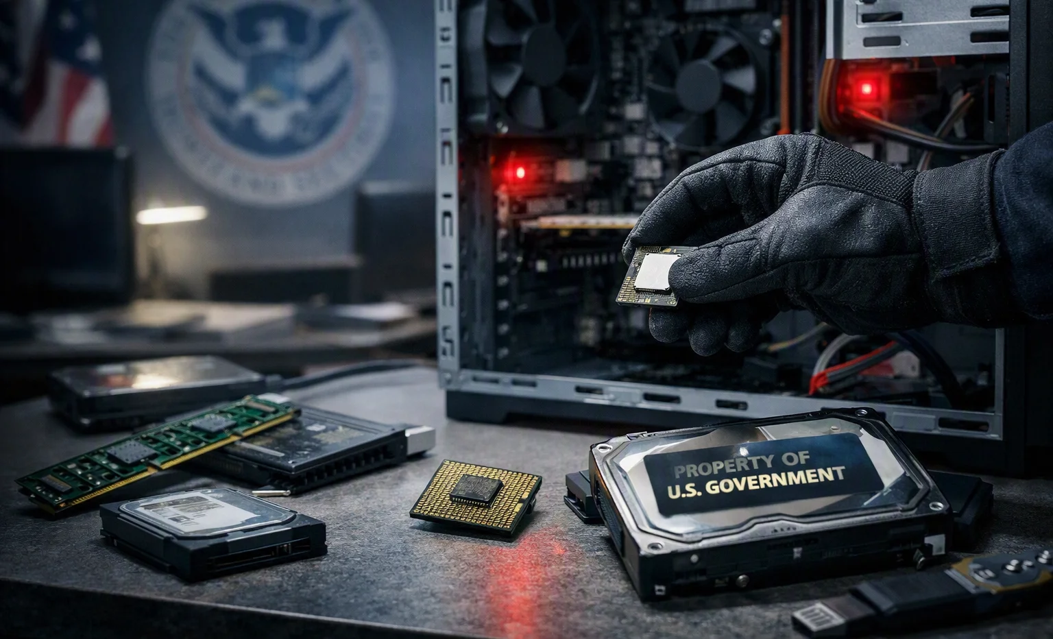 US Customs and Border Protection Supervisor Busted for Stealing High-End Hardware from Homeland Security PCs and Reselling Parts Online